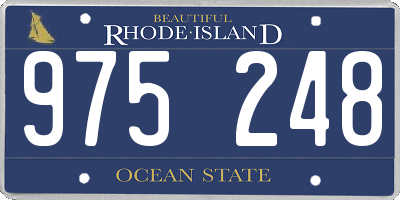 RI license plate 975248