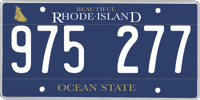 RI license plate 975277