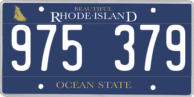 RI license plate 975379