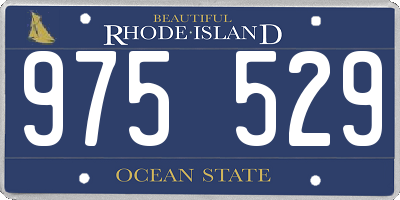 RI license plate 975529