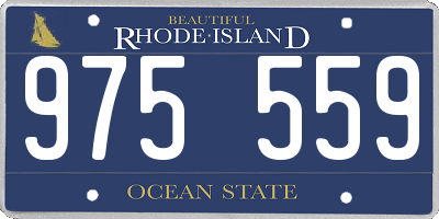 RI license plate 975559