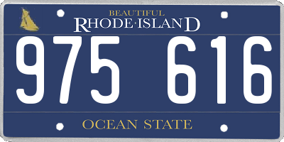RI license plate 975616