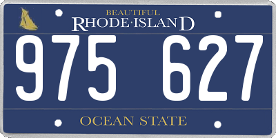 RI license plate 975627
