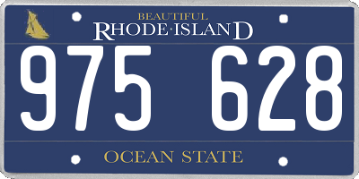 RI license plate 975628
