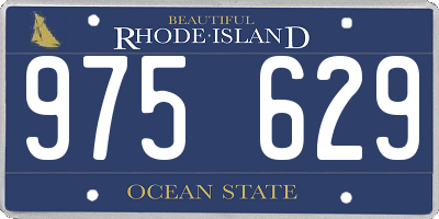 RI license plate 975629