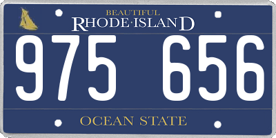 RI license plate 975656
