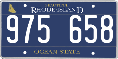 RI license plate 975658