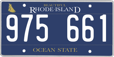 RI license plate 975661