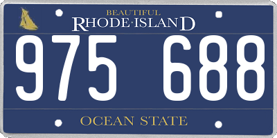 RI license plate 975688