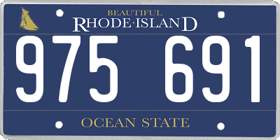 RI license plate 975691