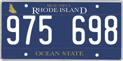 RI license plate 975698