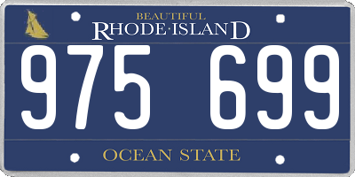 RI license plate 975699