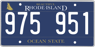 RI license plate 975951