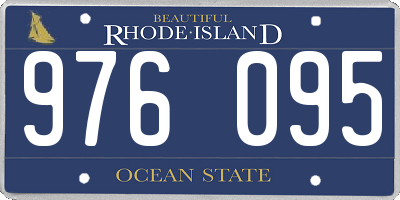 RI license plate 976095