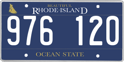 RI license plate 976120