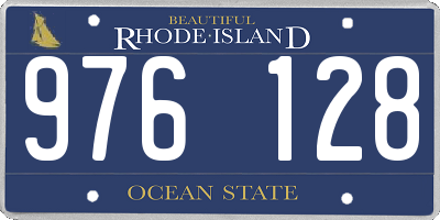 RI license plate 976128