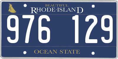 RI license plate 976129