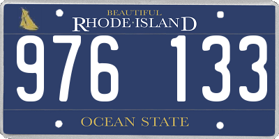 RI license plate 976133