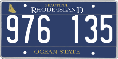 RI license plate 976135