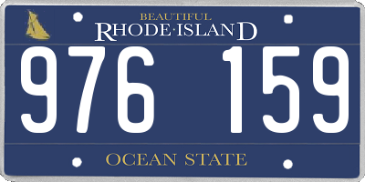 RI license plate 976159