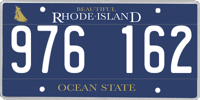 RI license plate 976162