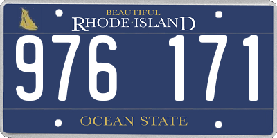 RI license plate 976171