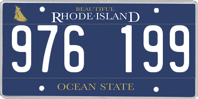 RI license plate 976199