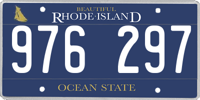 RI license plate 976297