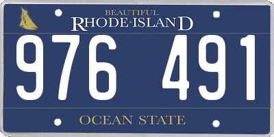 RI license plate 976491
