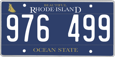RI license plate 976499