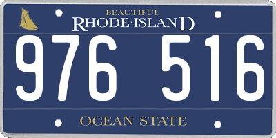 RI license plate 976516
