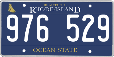 RI license plate 976529