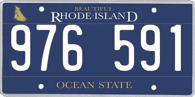 RI license plate 976591