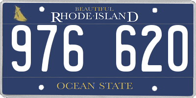 RI license plate 976620