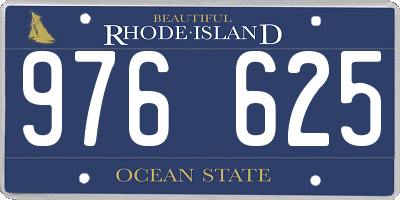 RI license plate 976625