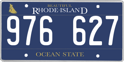 RI license plate 976627