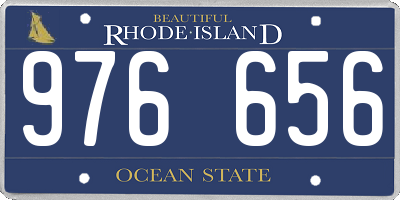 RI license plate 976656