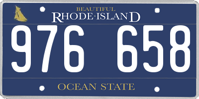 RI license plate 976658