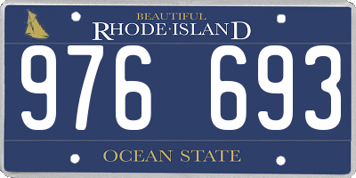 RI license plate 976693