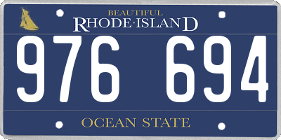 RI license plate 976694