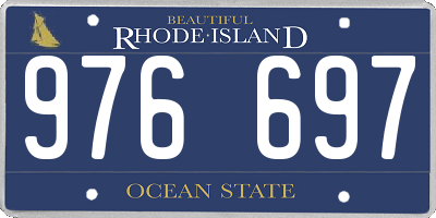 RI license plate 976697