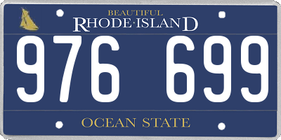 RI license plate 976699