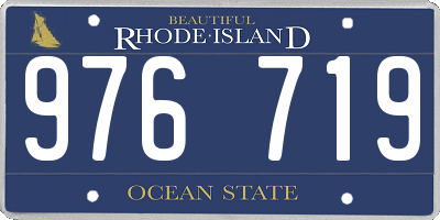 RI license plate 976719