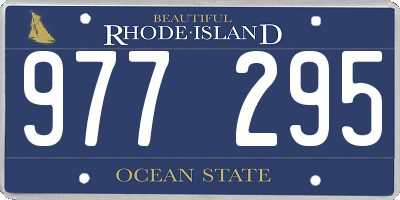 RI license plate 977295