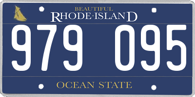 RI license plate 979095