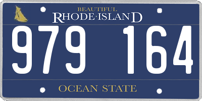 RI license plate 979164