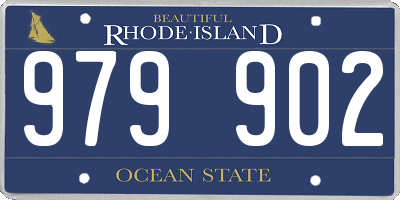 RI license plate 979902