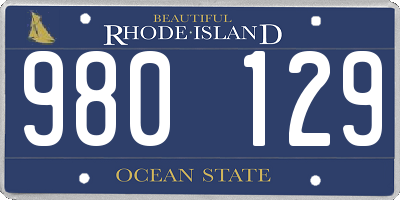 RI license plate 980129