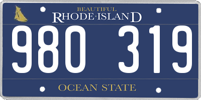 RI license plate 980319