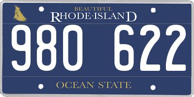 RI license plate 980622